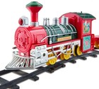 Disney Mickey Mouse Holiday Express 12 Piece Christmas Train Set W light   Sound