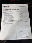 Nutone Food Center Model 251 Power Unit For Food Center Power Unit Instructions