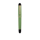 Brand New  Leboeuf Diamond Collection  Emerald Jade Green Fountain Pen F Or M