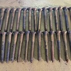 50   Box Of Vintage Flat Head Brasswood Screws 2 1 2 x14