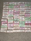 Large Lot Of 150 Original Jukebox 45 Record Title Strips  p57