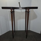 Antique 19th Century Weiman Heirloom Mahogany  Tea Table With Folding Handle