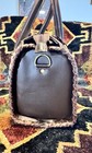 Cowhide Medium Speedy Top Handle Zip Bag Crossbody Strap Inner Pockets