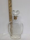 Vintage Schenley Liquor Whiskey Decanter Clear Glass Bottle - 10 3 4  Tall