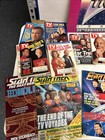 Star Trek Lot Of Magazines  Promo Flats  Tv Guides  Tng  Fan Club  Tech Manual