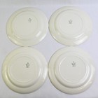 Set Of 4 Vintage Homer Laughlin Eggshell Nautilus Aristocrat Dinner Plates 