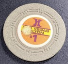 Vintage Las Vegas Hilton  1 Casino Chip- Hce Mold- Scarce- Free Shipping