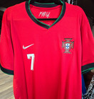 Cristiano Ronaldo Signed Portugal Soccer Jersey - Beckett Witnessed  bas 