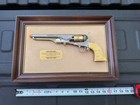 General Custer Colt Revolver Replica Plugged The Franklin Mint Non Firing