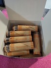 100 Rolls Preformed Coin Wrappers Assorted Paper Tubes Quarter Penny Nickel Dime