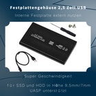I49 External Hard Drive Enclosure 2 5 Inch Usb 2 0 Sata For Hdd   Ssd Drives