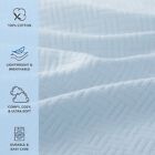 Host   Home Cotton Blanket  Size color Options  Lightweight Basketweave 300gsm