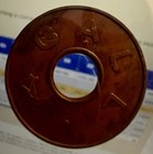 Sarawak Binatang District Council Plantation Water Token Xf Rare
