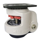 4pcs 80f Retractable Leveling Machine Caster 2-2 5  Plate Total 4400lbs Nylon