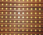 1950s 60s Mcm Glenmark Burbank California Walnut Trivet Hot Plate Danish Modern