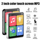 Mp4 Player Bt 5 0 Touch Screen Music Player Portable Mp3 Player With Speakers Fm