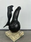 Francisco Toledo Bronze Sculpture   Pajaro Postrado  Signed And Numbered