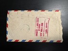 Us United States Postal History Misrouted Cover To Egypt Then To Palestine 1948