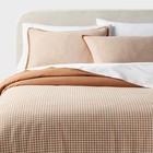 Threshold Duvet Cover Set Cotton Vintage Mini Gingham
