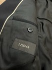 Z Zegna Mens 50r Navy Blue Turati Suit Jacket Wool Blaxer