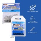 Afw American Fishing Wire Mighty Mini Stainless Steel Split Ring Size 8 230 Lb