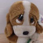 Vintage Sad Sam Honey With Rose Puppy Dog Plush 7  Stuffed Animal Applause