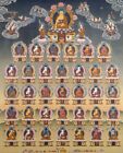Buddhist Thangka - 35 Confession Buddhas