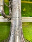 Trumpet Holton In Silver Plate With Case