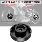 Steel Wheel Nut Socket For Mv Agusta - Front Rear Wheel Axle Nut Socket Tool 
