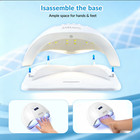 Led Uv Nail Dryer Gel Polish Lamp Salon Curing Manicure Machine Blue Light
