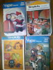 Large Lot Of 29  Vintage Sewing Craft Patterns Dolls Accessories - All Pictured