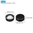 38mm Phenolic Resin Cover  36pcs Phenolic Cover Poly Seal Screw Cap For 38-430