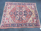 Antique Hand Woven   Heriz Serapi   Rug 6x9ft