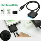 Usb 3 0 To Sata Adapter Cable For 2 5  3 5  Hdd Ssd Hard Drive Disk Converter