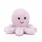 Jellycat Fluffy Octopus New Soft Toy 3 5 Inches