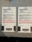 2 Vintage Walt Disney World Florida Admit One Guest One Park 1 Day Ticket 1995