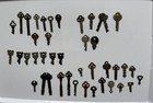 Lot Of 42 Vintage Rustic Flat Keys Master  Yale  Corbin  Eagle   Others