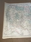 Antique Original Colored 1879 Gray   s United States Map 37   x17   