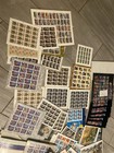 Huge Lot Of Usps Stamp Sheets Totaling 470 Dollars In Stamps   