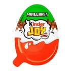 Kinder Joy Minecraft Game Mini Figures Limited Edition Surprise Egg