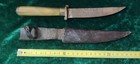 Bosnian Balkan Ottoman Late 19th C Knife Dagger With Sheath
