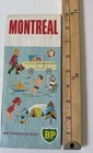 1967 Bp Canada Ltd Montreal Road Map Vintage  French  Expo 67