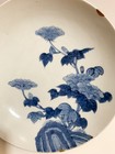 Japanese Porcelain Blue Nabeshima Plate 19th Century Floral