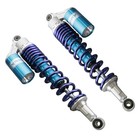 400mm 15 3 4  Rear Shock Absorber Suspension Kit Adjustable Universal Pair Motor