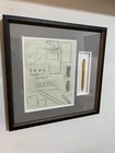 Screen-used The Walking Dead Sasha Williams  Map With Pencil     Coa   Framed Prop