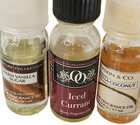 Bath Body Works 3 Fragrance Oils - Warm Vanilla - Van Coconut - Iced Currant