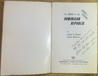 1965 Autographed Booklet - Coinage Of The Dominican Republic - Remick   Almanzar