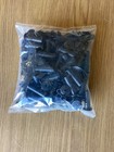 Sbbk-33 Telecrafter 3mm Fiber Snap-on Split Bushing  Black  Lot Of 20 Bags