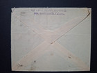 Xl1105  India Calcutta To Usa Kgvi Used Stamp Cover Envelope  1945 