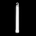 5 White Jumbo Premium Large 6  Long Thick Glow Sticks Neon Party Light Festival